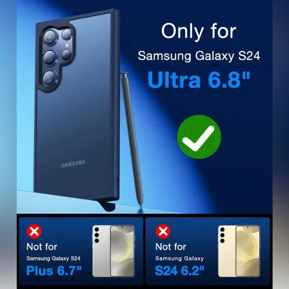 New Meifigno Designed for Samsung Galaxy S22 Ultra Case 6.8", [Military Grade - Picture 3 of 8